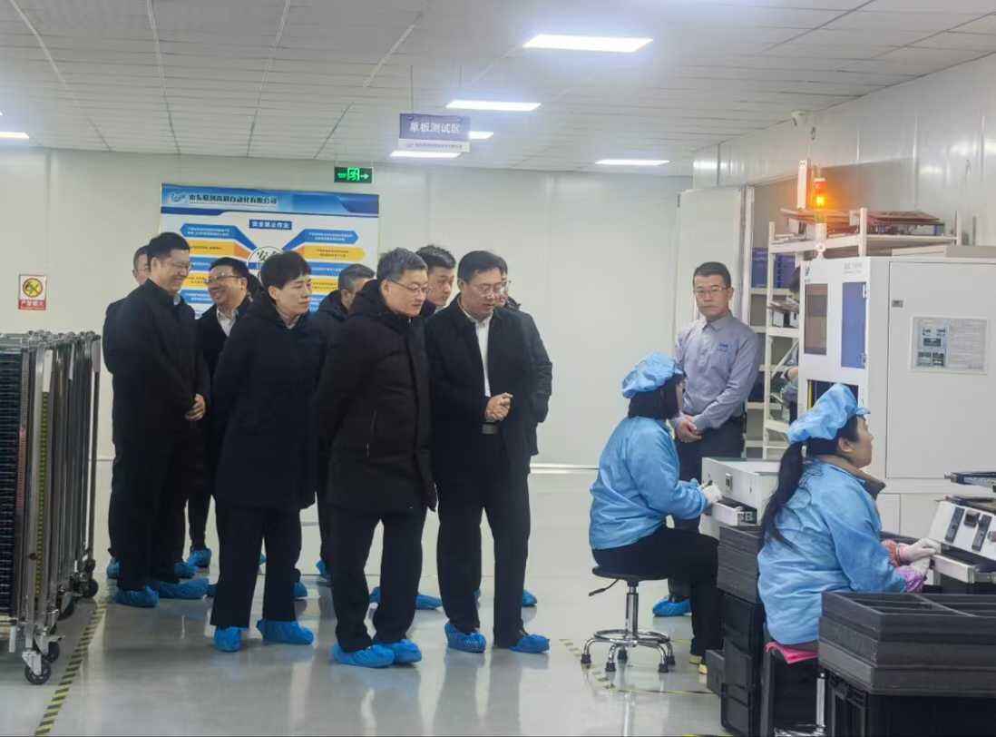 Bem-vindo o Prefeito de Jinan para visitar a fábrica LCGK