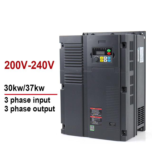 ប្រេកង់អថេរ VFD vfd អនាម័យនិងបម្លែង 220V 30kW 37kw 37kw 3 ដំណាក់កាលដើម្បីចេញ 3 ដំណាក់កាល