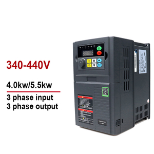 Değişken Frekans Sürücüsü VFD Inverter & Dönüştürücü 380V 4.0kW 5.5kW Giriş 3 Fazlar Çıktı 3 Fazlar