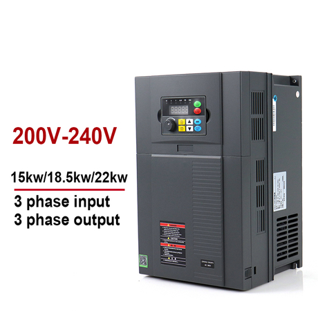 Variabel Frekuensi Drive VFD Inverter & Converter 220V 15kW 18.5kW 22kW Input 3 Fase untuk Mengeluarkan 3 Fase